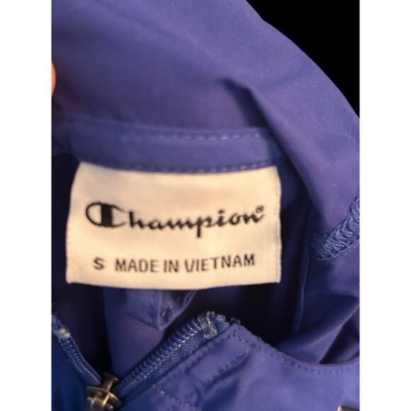 St. Louis Billikens NCAA 1/2 Zip Champion Pullover Windbreaker Hooded Size Small - Picture 6 of 7